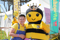 Arabella Russell the Youngest Beekeeper Ramsey & District Beekeepers Association at Royal Manx Agricultural Show 2022. Photo by Callum Staley (CJS Photography)