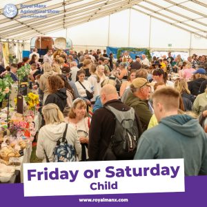 Friday or Saturday 2026 – Child